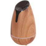 Diffuseur d'huile essentielle usb 120ml, design bois naturel pour votre salon