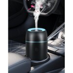 Diffuseur d'huiles essentielles pour voiture, humidificateur portable usb 100 ml avec lumi�res color�es ...