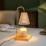 Diffuseur de parfum �lectrique avec 2 ampoules chauffantes, sans fum�e et s�r pour la cire aromatique ...