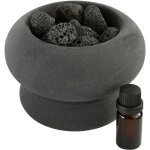 Diffuseur de parfum malakite en pierres + 10 ml d'huile parfume