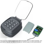 Digicode, clavier � code sans fil pour automatisme de portail � 2 canaux