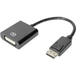 Câble de raccordement digitus displayport / dvi fiche mâle displayport, prise femelle dvi - i 24 + 5 ... Câble de raccordement digitus displayport / dvi fiche mâle displayport, prise femelle dvi - i 24 + 5 ...