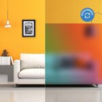 Dimexact - film �lectrostatique dichro�que d�poli - 138 cm x 0. 5 m - en rouleau