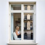 Dimexact - film miroir sans tain argent chrom� - haute durabilit� - 50 cm x 5 m - en rouleau