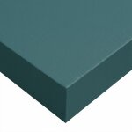 Dimexact - papier peint autocollant bleu canard mat - 122 cm x 0. 5 m - en rouleau