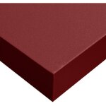 Dimexact - papier peint bordeaux mat adh�sif - 122 cm x 0. 5 m - en rouleau