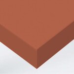 Dimexact - papier peint terracotta uni mat - 75 cm x 1. 5 m - en rouleau