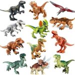Dinosaure jurassique ensemble bloc de construction jouet figure indoraptor velociraptor triceratop t ...