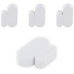 Dio connected home - lot de 4 minis dtecteurs d'ouverture de porte - ip20 - 50m - blanc - dio