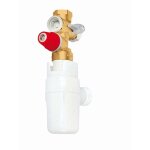 Dipra - kit groupe de s�curit� vertical standard + entonnoir siphon - 7 bars - 20 / 27