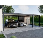 Carport aluminium 760 x 645 cm newark - 43 m2 - hauteur : 255 - 2 voitures - abri voiture autoportant ... Carport aluminium 760 x 645 cm newark - 43 m2 - hauteur : 255 - 2 voitures - abri voiture autoportant ...