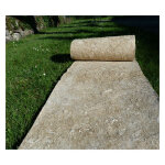 Direct filet - toile de paillage bio en chanvre - 450g / m taille rouleau: 0. 44 x 10 m