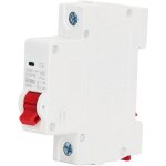 Disjoncteur 1p dc 250v mcb 6a din rail mount protection switch 6000a breaking capacity Disjoncteur 1p dc 250v mcb 6a din rail mount protection switch 6000a breaking capacity