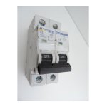 Alternative elec - disjoncteur 2a 2p courbe c 6ka bornes vis norme ce ae14202