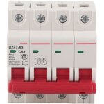 Disjoncteur 4p 63a dz47 - 63 - 4p interrupteur de protection de circuit photovolta�que cc