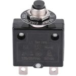 Disjoncteur 5a 8a 10a 15a 18a 20a 30a interrupteur thermique de r�initialisation en option, 125 - 250v ...