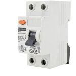 Disjoncteur diff�rentiel ac 2p 25a 30ma - protection �lectrique - rail din - ip20