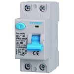 Disjoncteur diff�rentiel pur ettroit 2p 63a 300ma 220v - 6ka courbe f - jx3263613