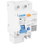 Disjoncteur diff�rentiel stable dz47le - 32 32a 1p + n c32 30ma 230v, protection contre surcharge, fuite ...