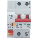 Disjoncteur intelligent 2p wifi bluetooth app commutateur de t�l�commande protection contre les surintensit�s ...