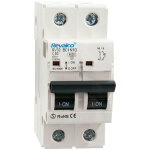 Disjoncteur magn�to - thermique unipolaire + neutre 20a