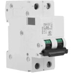 Disjoncteur miniature 2p 25a dc 250v disjoncteur basse tension bipolaire interrupteur de protection contre ...