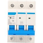 Jeffergarden disjoncteur miniature  3 ples ac 400 v 6 / 10 / 16 / 20 a disjoncteur de scurit mcb dz47 ...
