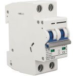 Disjoncteur miniature dc 2p 1000v 16a, montage sur rail din, interrupteur de d�connexion d'isolateur ...