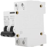 Disjoncteur protection contre les surcharges disjoncteur pv � d�clenchement rapide ac dc 20a 400v 2p