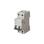 Disjoncteur siemens 5sl 2p, 2a, montage rail din ( prix pour 1 )