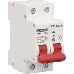 Disjoncteur solaire �tanche ip65 disjoncteur miniature dc 2p 1000v 63a 6ka disjoncteur solaire dc installation ...