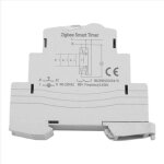 Disjoncteur tuya smart life zigbee rail din 1p unipolaire � contact sec relais temporis� application ...