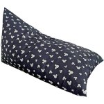 Disney enfants pouf pour salon, chaise longue ergonomique en mousse avec fermeture clair dissimule ...