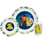 Disney roi lion ensemble repas (assiette, bol, verre)