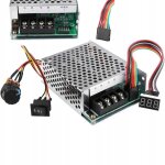 Display del cambio di direzione del controller pwm del motore cc 10 - 50 v 40 a