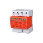 Parafoudre t1 + t2 220v 3p + n 3 ples occupe 4 modules din ettroit jxspd - 3p + n