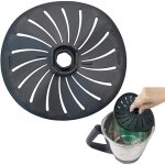 Disque de cuisson et couvercle protection des lames couvre - lame compatible pour thermomix tm6 tm5 tm31, ...