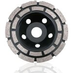 Disque diamant, diamant � meuler b�ton 125 x 22, 2 mm double rang�e, meule diamant�e universelle pour ...