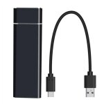 Disque dur externe ssd 64 go - ultra fin, cadeau adaptat otg / type - c, pour ordinat portable vitesse ...