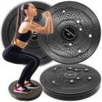 Disque d'exercice twister, masseur de pieds rotatif, aimants, magn�toth�rapie, fitness