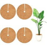 Disque de fibre de coco pour plante, toile de paillage jardin tapis de coco plantes prot�ge les racines ...