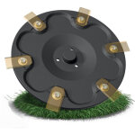 Disque � lames renforc� en fibre de verre pour segway navimow i series (i105e, i108e, i110n) - 6x lames ...