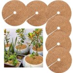 Disque de paillage ulisem, lot de 6, protection hivernale pour plantes en pot, tapis de protection des ...