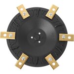 Disque de rechange pour tondeuse robot, disque rotatif 6 lames + 6 lames, compatible avec worx / landxcape ...
