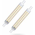 Dissipation thermique en cramique r7s ampoule d'inondation lumire  360 degrs gradation 10w 220 - ...
