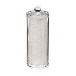 Distributeur 80 cotons selena 20cm transparent Distributeur 80 cotons selena 20cm transparent