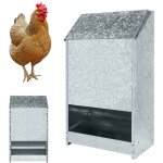 Distributeur automatique d'aliments pour poules - aufun