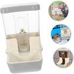 Distributeur automatique de nourriture pour animaux , 800ml distributeur lapin accessoires de nourriture, ...
