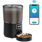 Distributeur automatique de nourriture pour chat 4l, distributeur de nourriture pour chat et chien, applicatio ...