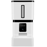 Distributeur automatique de nourriture pour chien avec camra wifi - 8 l, 33 tasses - installation facile ...